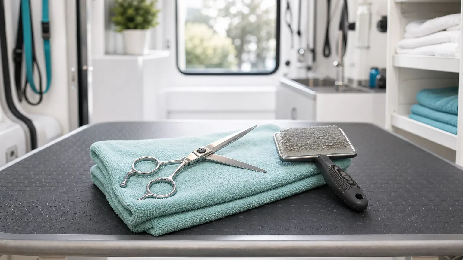 Mobile dog grooming appointment Bristol